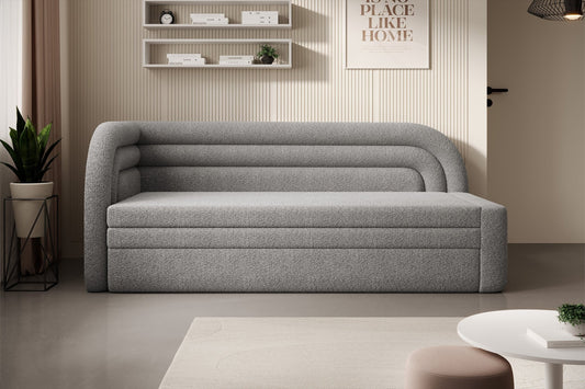 Fabillo Storage Sleeper Sofa - Light Grey - Couch Potato