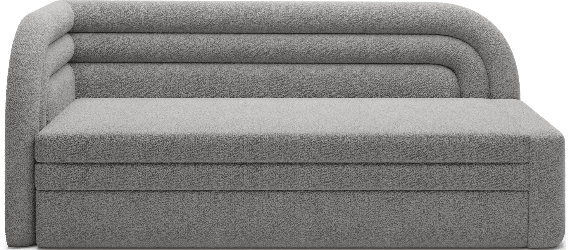 Fabillo Storage Sleeper Sofa - Light Grey - Couch Potato