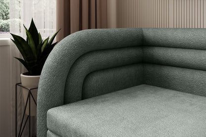Fabillo Storage Sleeper Sofa - Moss Green - Couch Potato