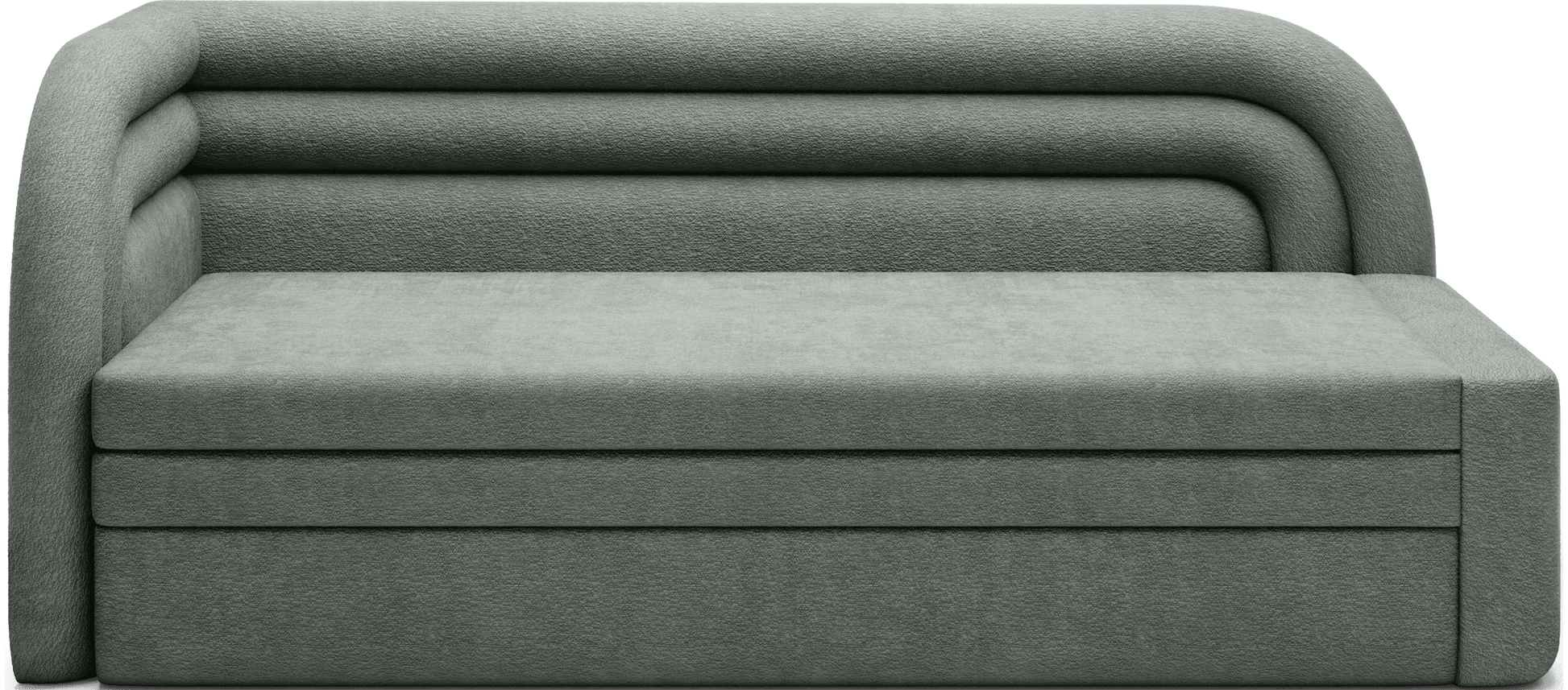 Fabillo Storage Sleeper Sofa - Moss Green - Couch Potato