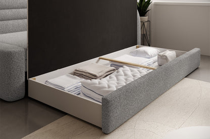 Fabillo Storage Sleeper Sofa - Light Grey - Couch Potato