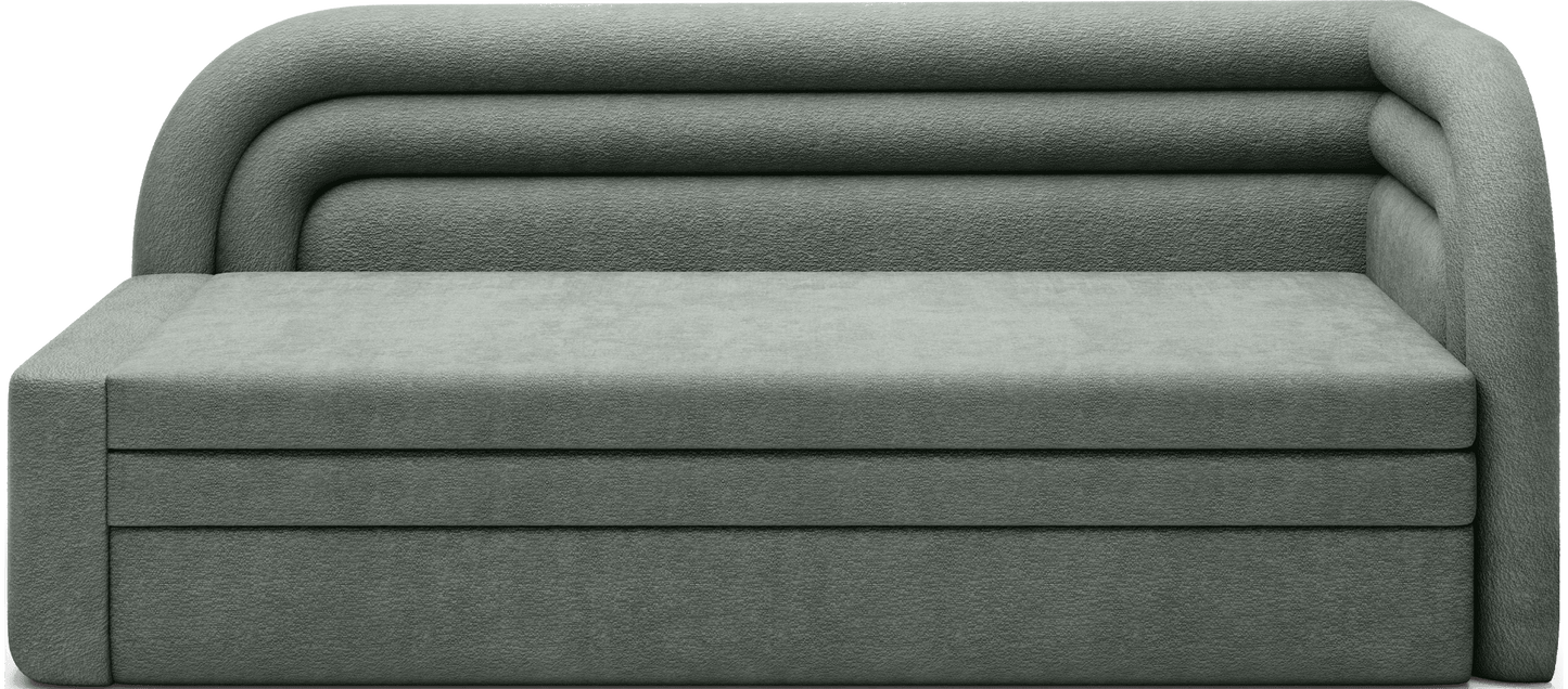 Fabillo Storage Sleeper Sofa - Moss Green - Couch Potato