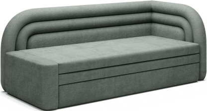 Fabillo Storage Sleeper Sofa - Moss Green - Couch Potato