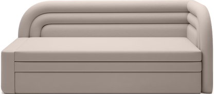 Fabillo Storage Sleeper Sofa - Beige - Couch Potato