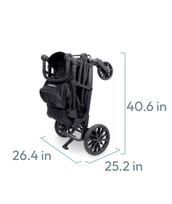 2026 Wonderfold L2 Double Stroller Wagon - Couch Potato
