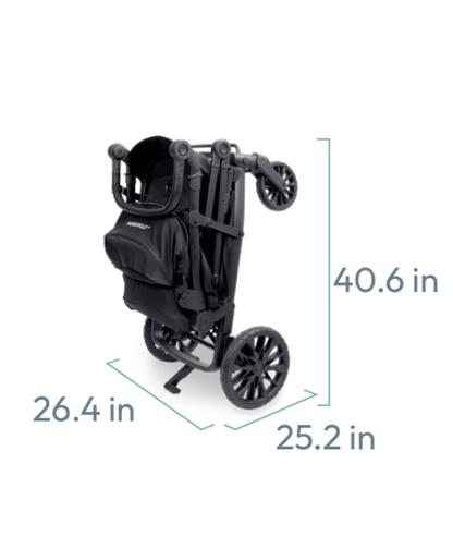 2026 Wonderfold L2 Double Stroller Wagon - Couch Potato