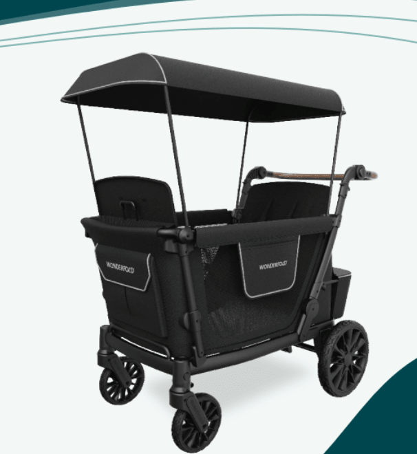 2026 Wonderfold L2 Double Stroller Wagon - Couch Potato