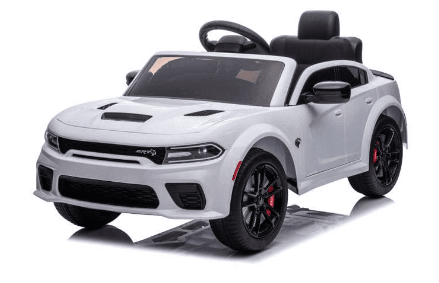 2026 Dodge Charger SRT Hellcat 12V Kids Ride On Car with Remote Control - Couch Potato