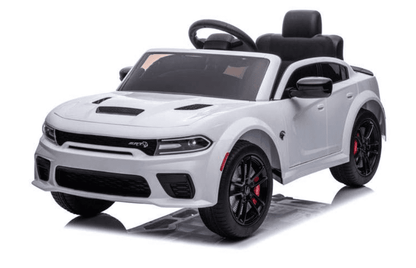 2026 Dodge Charger SRT Hellcat 12V Kids Ride On Car with Remote Control - Couch Potato