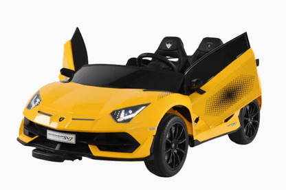 2026 Lamborghini Aventador SVJ 24V XL 2 Seater Kids Ride On Car with Remote Control - Couch Potato
