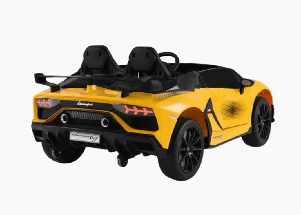 2026 Lamborghini Aventador SVJ 24V XL 2 Seater Kids Ride On Car with Remote Control - Couch Potato