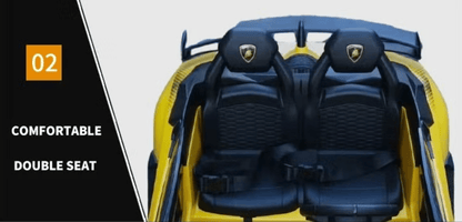 2026 Lamborghini Aventador SVJ 24V XL 2 Seater Kids Ride On Car with Remote Control - Couch Potato