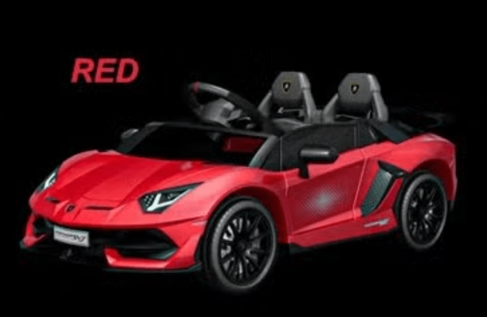 2026 Lamborghini Aventador SVJ 24V XL 2 Seater Kids Ride On Car with Remote Control - Couch Potato