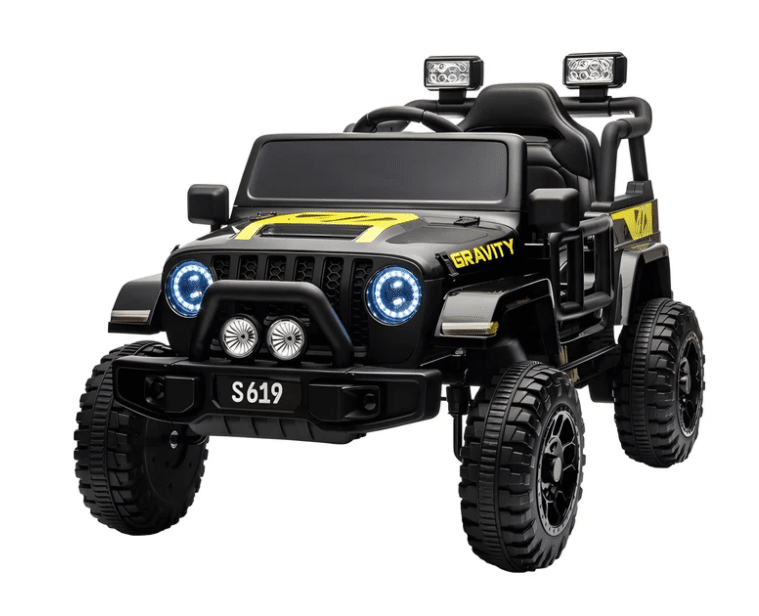 2026 12V Jeep Style Kids Ride On Car with Remote Control - Couch Potato