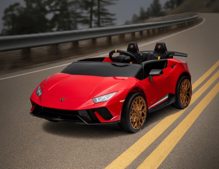 2026 Lamborghini Huracan 24V 2 Seater DELUXE Kids Ride On Car with Remote Control - Couch Potato
