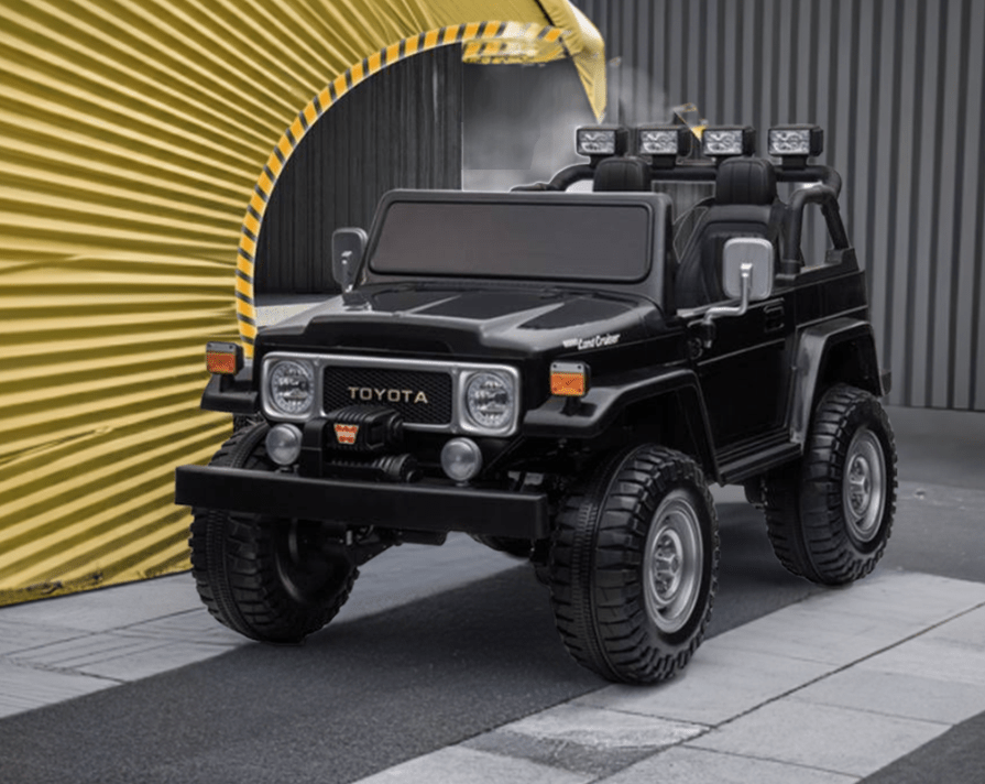 2026 24V Toyota FJ - 40 2 Seater Kids Ride On Car with Remote Control DELUXE - Couch Potato