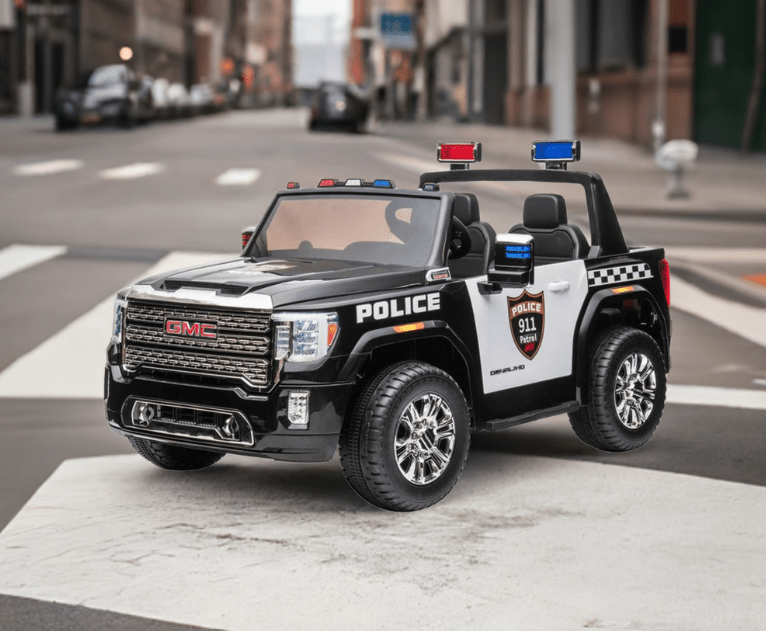 2026 UPGRADED GMC Sierra 24V 2 Seater Kids Ride On Car With Remote Control - Couch Potato