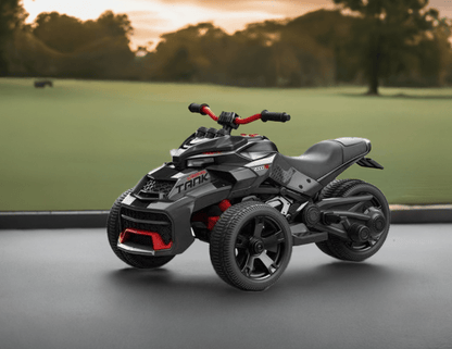 2026 24V 3 Wheel SPIDER 2 Seater Ride On Motorcycle Age 3 to 7 - Couch Potato