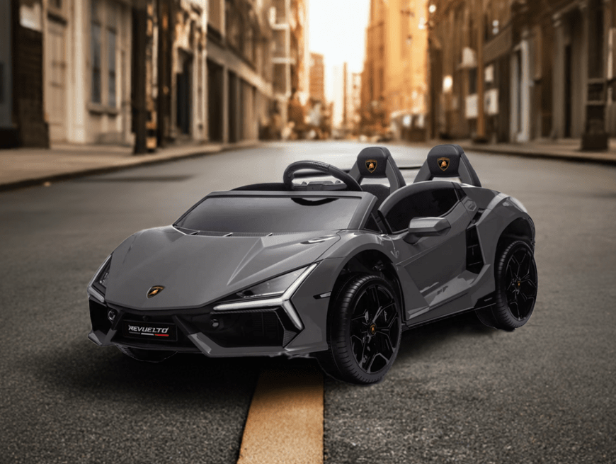 24V Lamborghini Revuelto 4x4 2 Seater Kids Ride On Car with Remote Control - Couch Potato