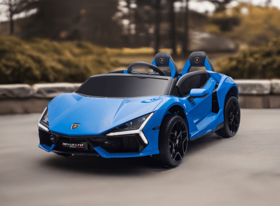24V Lamborghini Revuelto 4x4 2 Seater Kids Ride On Car with Remote Control - Couch Potato