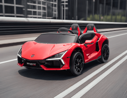 24V Lamborghini Revuelto 4x4 2 Seater Kids Ride On Car with Remote Control - Couch Potato