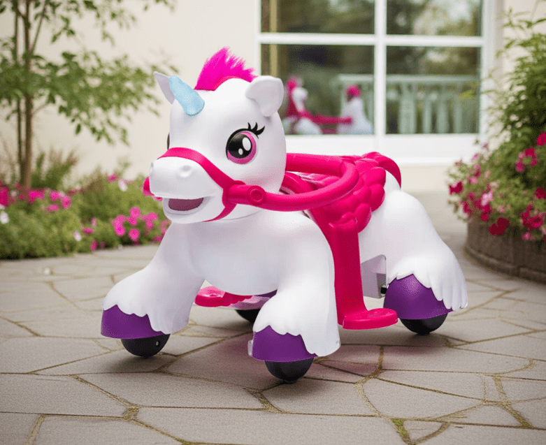Unicorn Kids Ride On Car - Couch Potato