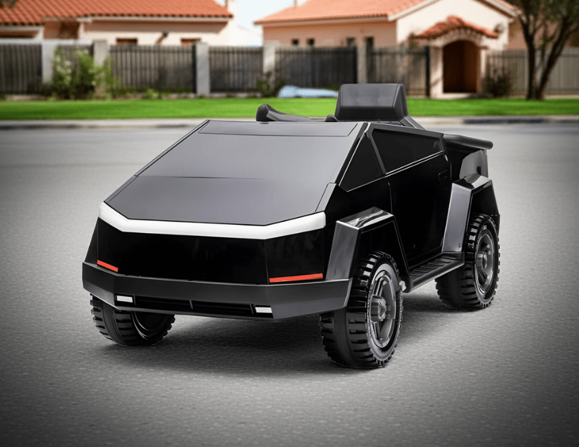 PREORDER 2026 Tesla Cybertruck Style 12V Kids Ride On Car with Remote Control - Couch Potato