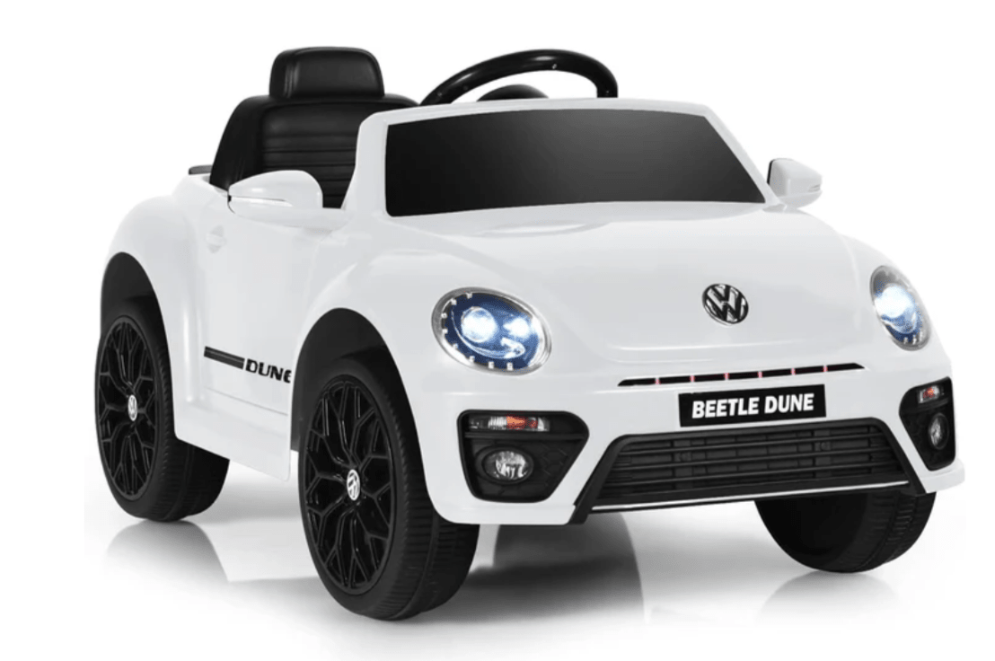 Volkswagen Beetle 12V Kids Ride On Car with Remote Control - Couch Potato
