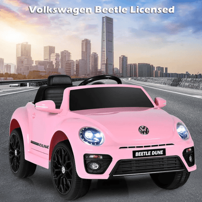 Volkswagen Beetle 12V Kids Ride On Car with Remote Control - Couch Potato