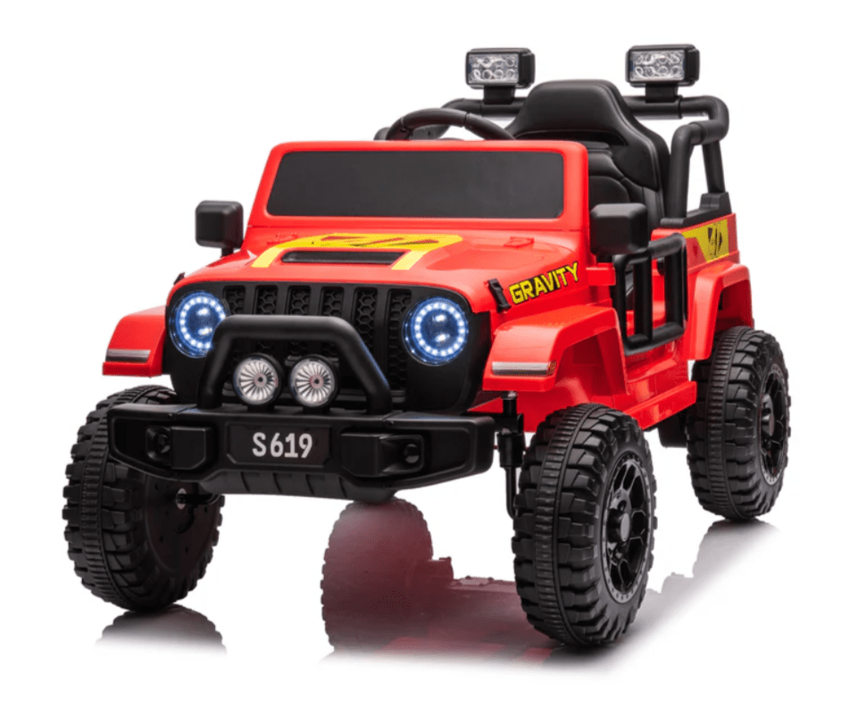 2026 12V Jeep Style Kids Ride On Car with Remote Control - Couch Potato