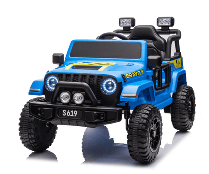 2026 12V Jeep Style Kids Ride On Car with Remote Control - Couch Potato