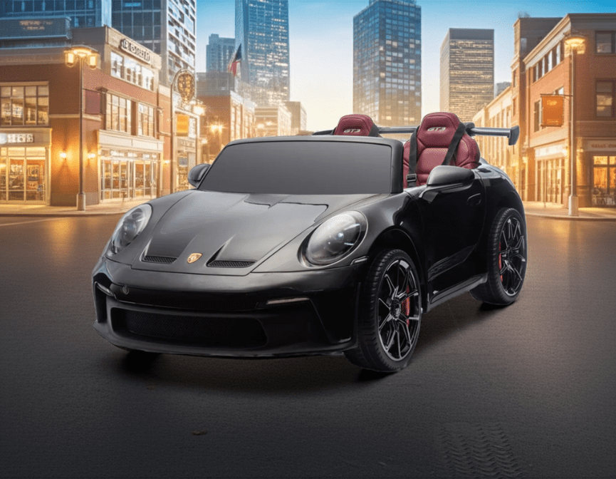 2026 24V Porsche 911 GT3 2 Seater Kids Ride On Car - NEW Silent Motor - Couch Potato