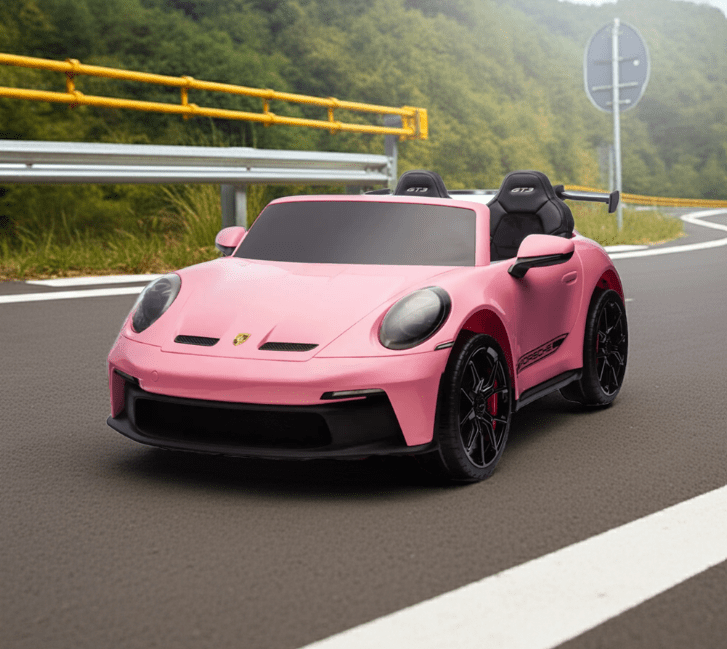 2026 24V Porsche 911 GT3 2 Seater Kids Ride On Car - NEW Silent Motor - Couch Potato