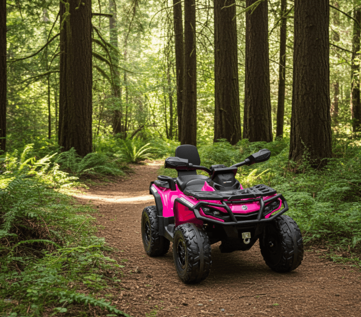 2026 Can - Am Outlander 4X4 24V 2 Seater Kids Ride On ATV - Couch Potato