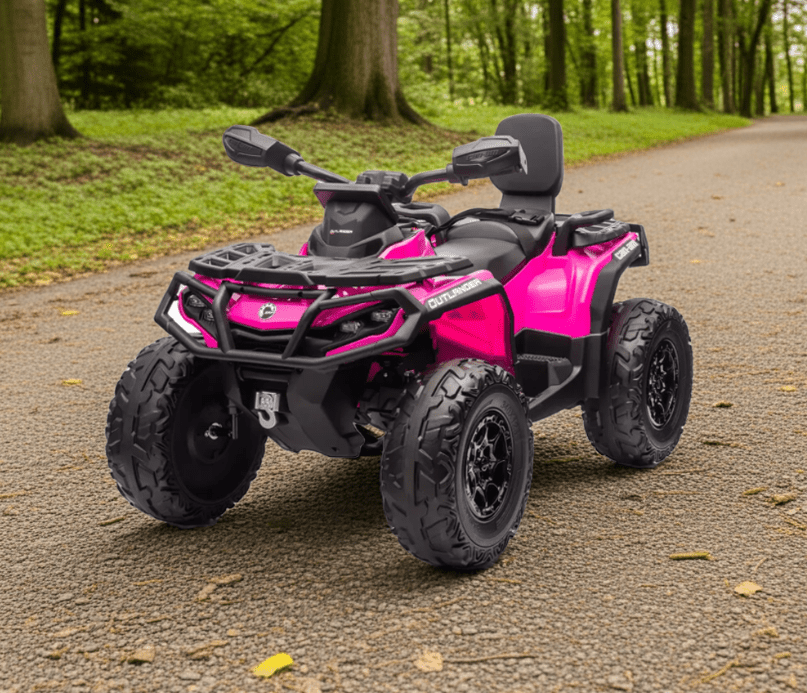 2026 Can - Am Outlander 4X4 24V 2 Seater Kids Ride On ATV - Couch Potato