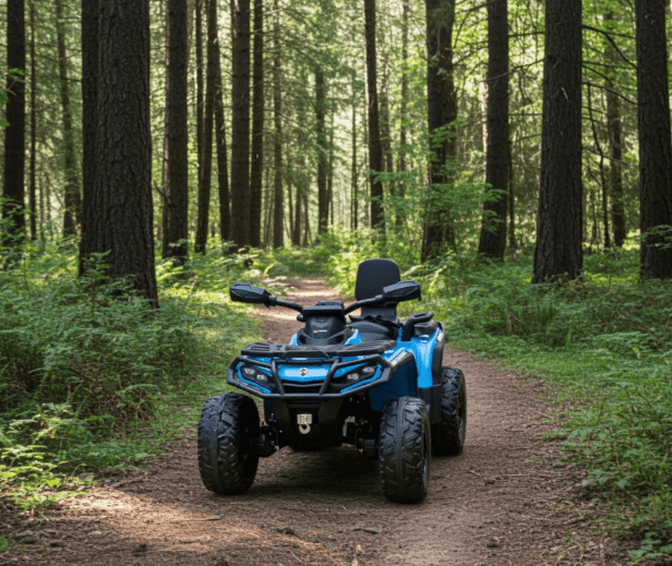 2026 Can - Am Outlander 4X4 24V 2 Seater Kids Ride On ATV - Couch Potato