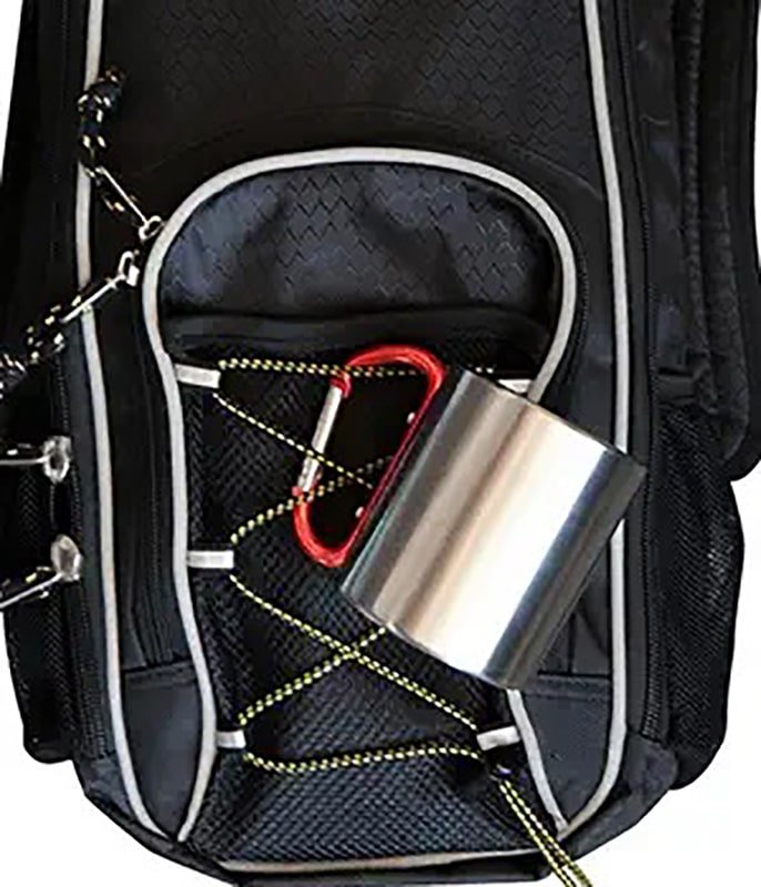 Stainless Steel Double Wall Carabiner Mug 10oz - Couch Potato