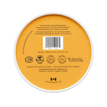 Turmeric Ginger Peach Luxury Wellness Tea 2 x 24ct