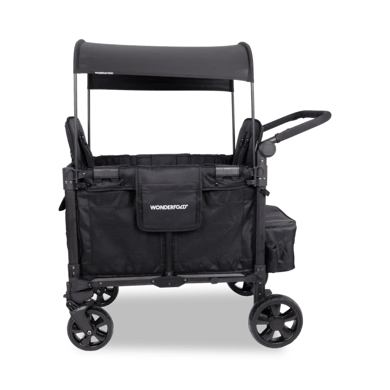 Wonderfold W2 Elite Pro Double Stroller Wagon - Couch Potato