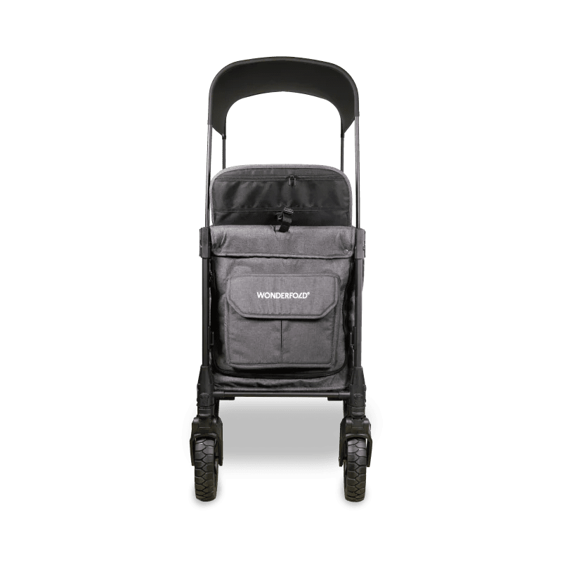 Wonderfold W2 Luxe Pro Double Stroller Wagon - Couch Potato