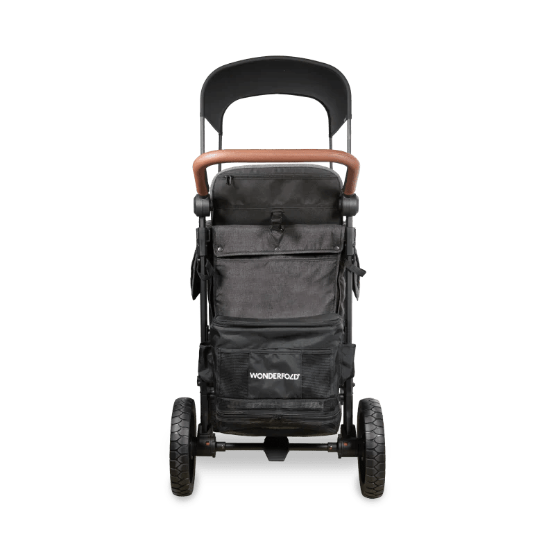 Wonderfold W2 Luxe Pro Double Stroller Wagon - Couch Potato