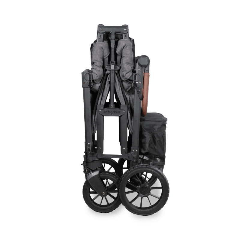 Wonderfold W2 Luxe Pro Double Stroller Wagon - Couch Potato