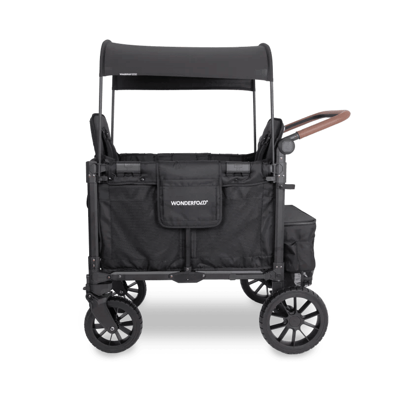 Wonderfold W2 Luxe Pro Double Stroller Wagon - Couch Potato
