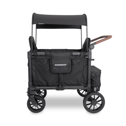 Wonderfold W2 Luxe Pro Double Stroller Wagon - Couch Potato