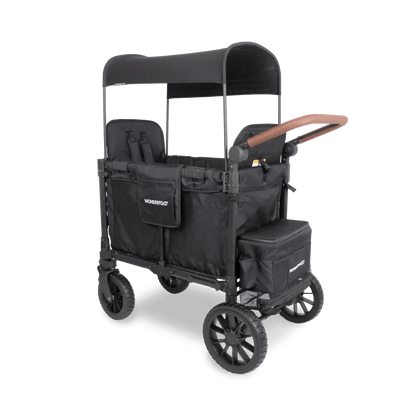 Wonderfold W2 Luxe Pro Double Stroller Wagon - Couch Potato