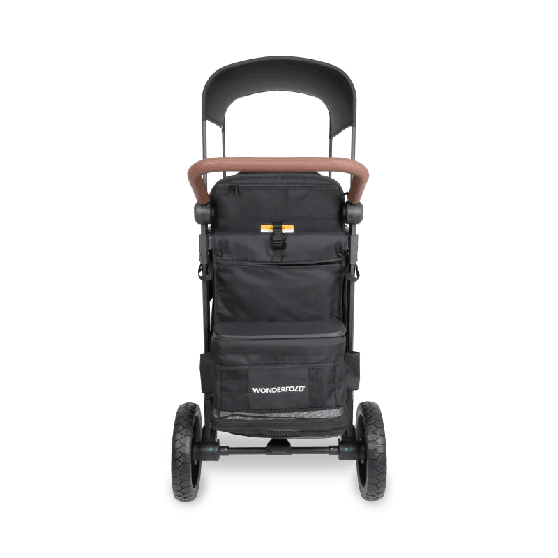 Wonderfold W2 Luxe Pro Double Stroller Wagon - Couch Potato