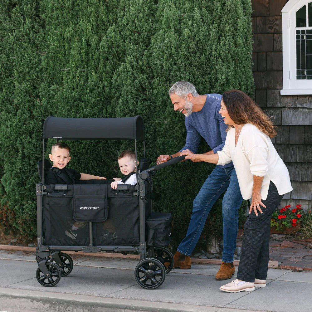 Wonderfold W2 Elite Pro Double Stroller Wagon - Couch Potato