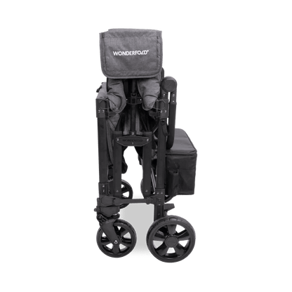 Wonderfold W4 Elite Pro Quad Stroller Wagon - Couch Potato