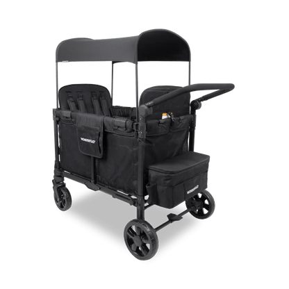 Wonderfold W4 Elite Pro Quad Stroller Wagon - Couch Potato