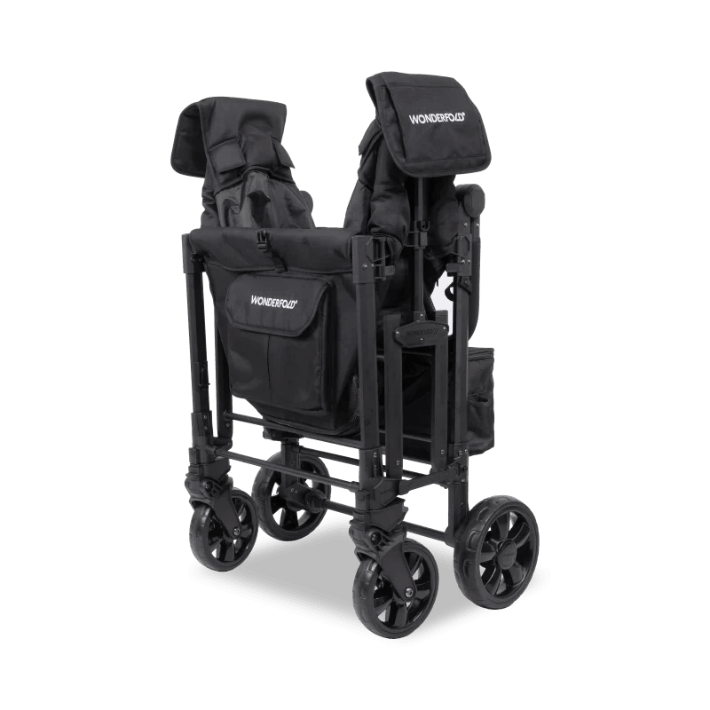 Wonderfold W4 Elite Pro Quad Stroller Wagon - Couch Potato